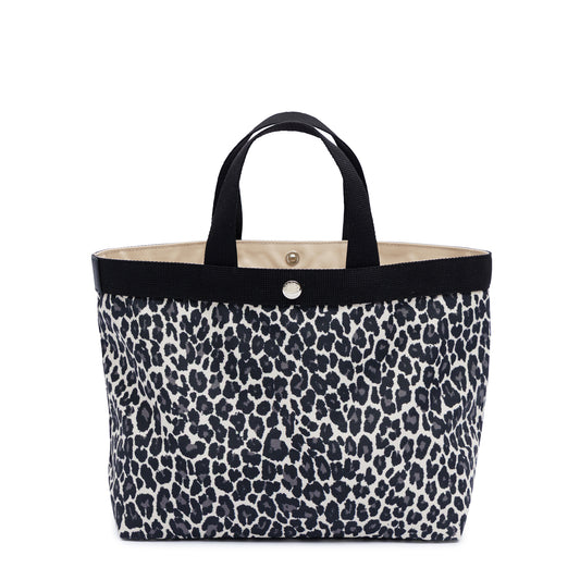 【限定カラー】エルベシャプリエ Herve Chapelier 704FN パンサーブラン×ノワール×ノワール(スクエアトートM　パンサー)