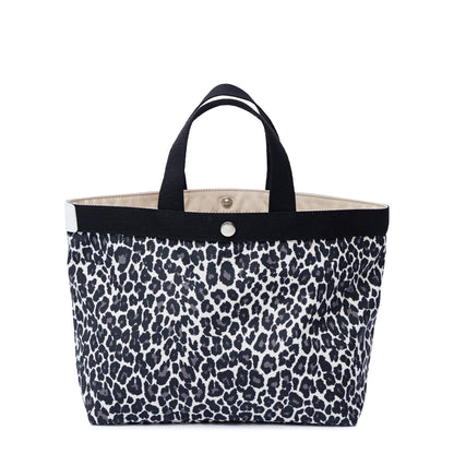 【限定カラー】エルベシャプリエ Herve Chapelier 704FB パンサーブラン×ノワール×ブラン(スクエアトートM　パンサー)