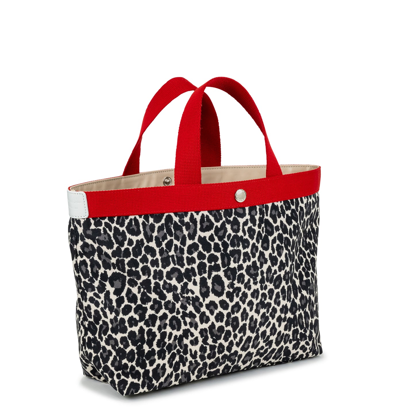 【限定カラー】エルベシャプリエ Herve Chapelier 704FB パンサーブラン×パプリカ×ブラン(スクエアトートM　パンサー)