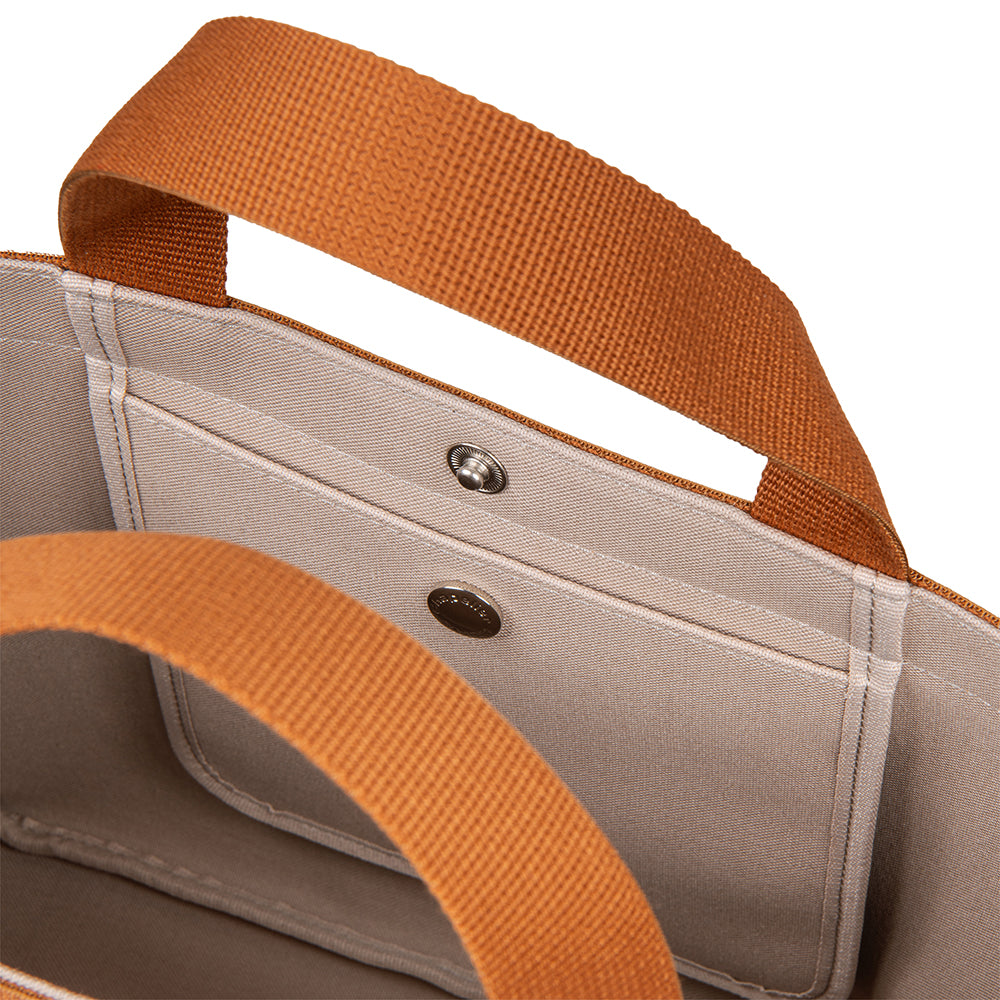 エルベシャプリエ Herve Chapelier 704GP(コーテッドキャンバススクエアトートB5サイズ(M))