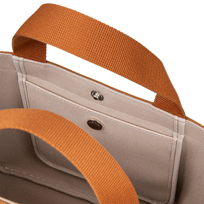 エルベシャプリエ Herve Chapelier 704GP(コーテッドキャンバススクエアトートB5サイズ(M))