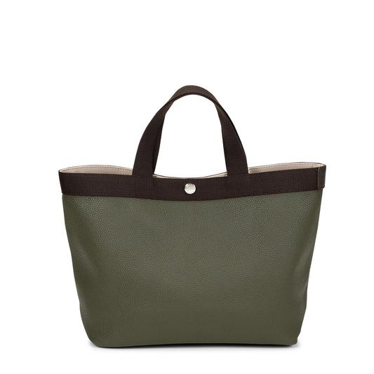 エルベシャプリエ Herve Chapelier 704GP(コーテッドキャンバススクエアトートB5サイズ(M))