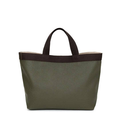 エルベシャプリエ Herve Chapelier 704GP(コーテッドキャンバススクエアトートB5サイズ(M))