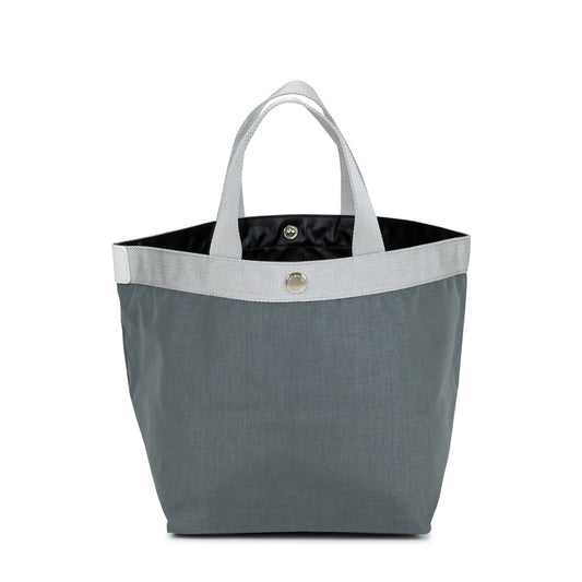 【限定カラー】 エルベシャプリエ Herve Chapelier 707CB フュズィ×シルバー×ブラン(舟型トートM)
