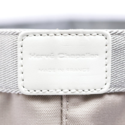 【限定カラー】 エルベシャプリエ Herve Chapelier 707CB マスティック×シルバー×ブラン(舟型トートM)