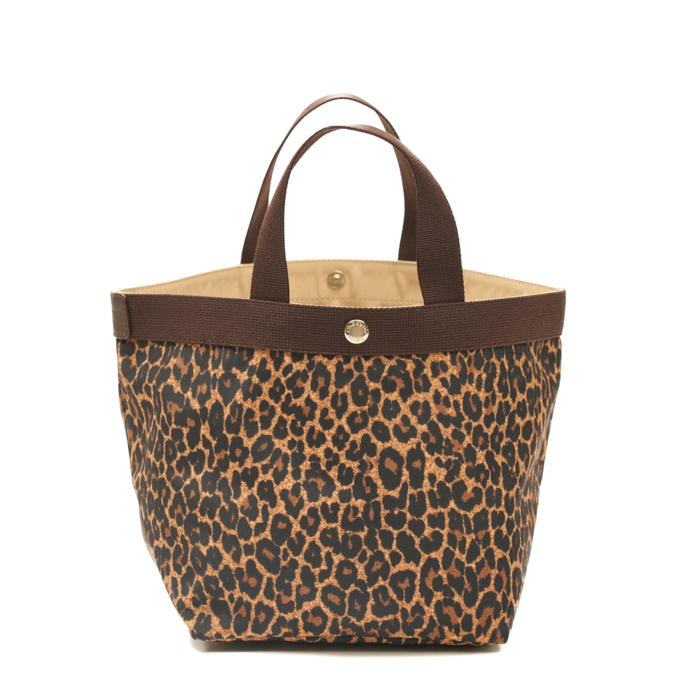 エルベシャプリエ Herve Chapelier 707Fパンサー　(舟型トートM　レオパード ヒョウ柄)