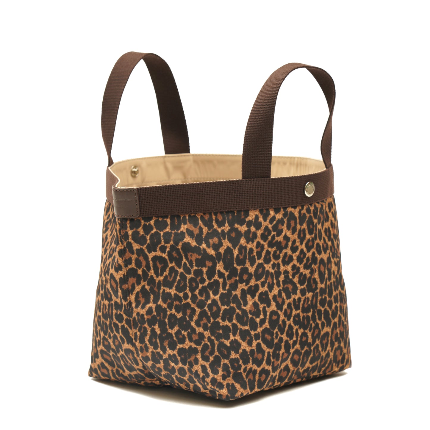 エルベシャプリエ Herve Chapelier 707Fパンサー　(舟型トートM　レオパード ヒョウ柄)