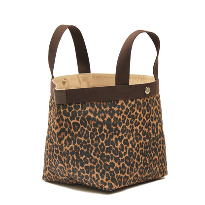 エルベシャプリエ Herve Chapelier 707Fパンサー　(舟型トートM　レオパード ヒョウ柄)