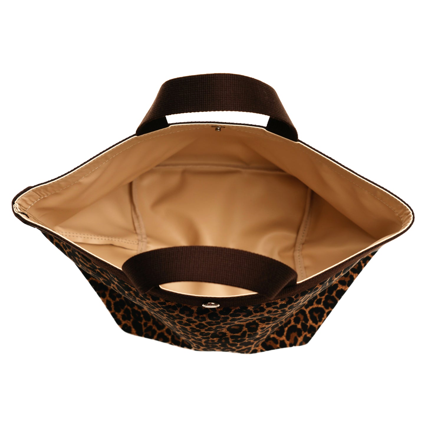 エルベシャプリエ Herve Chapelier 707Fパンサー　(舟型トートM　レオパード ヒョウ柄)