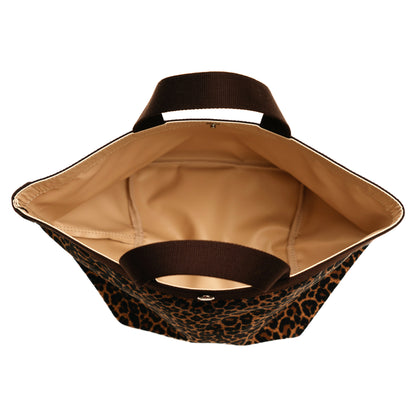 エルベシャプリエ Herve Chapelier 707Fパンサー　(舟型トートM　レオパード ヒョウ柄)