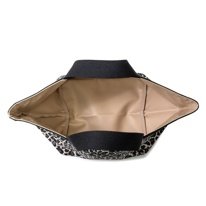 【限定カラー】エルベシャプリエ Herve Chapelier 707FB パンサーブラン×ノワール×ブラン(舟型トートM　パンサー)