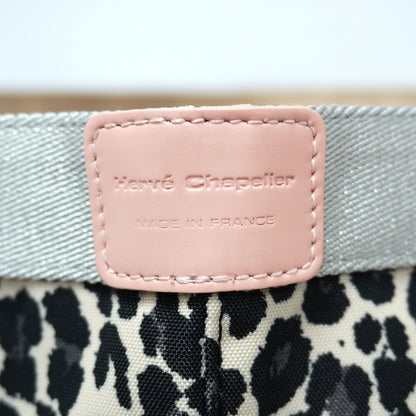 【限定カラー】エルベシャプリエ Herve Chapelier 707FD パンサーブラン×シルバー×ドラジェ(舟型トートM　パンサー)
