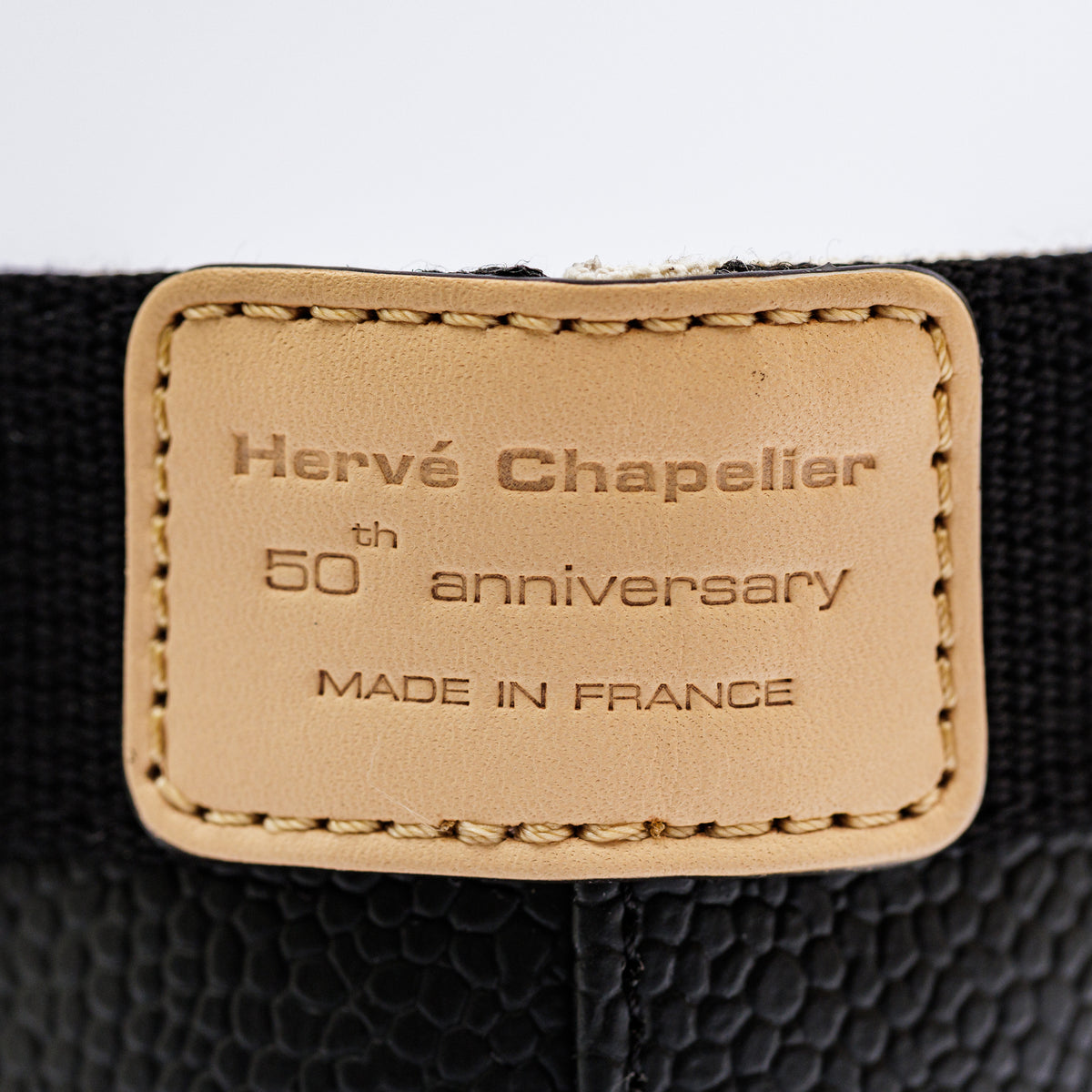 【50周年限定モデル】 エルベシャプリエ Herve Chapelier 707GP5 the Classicノワール×ノワール(舟型トートM)