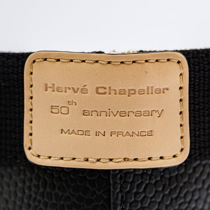 【50周年限定モデル】 エルベシャプリエ Herve Chapelier 707GP5 the Classicノワール×ノワール(舟型トートM)