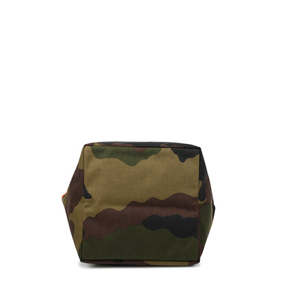 【限定カラー】 エルベシャプリエ Herve Chapelier 707WB カモフラージュ×サンギーヌ×ブラン(舟型トートM)