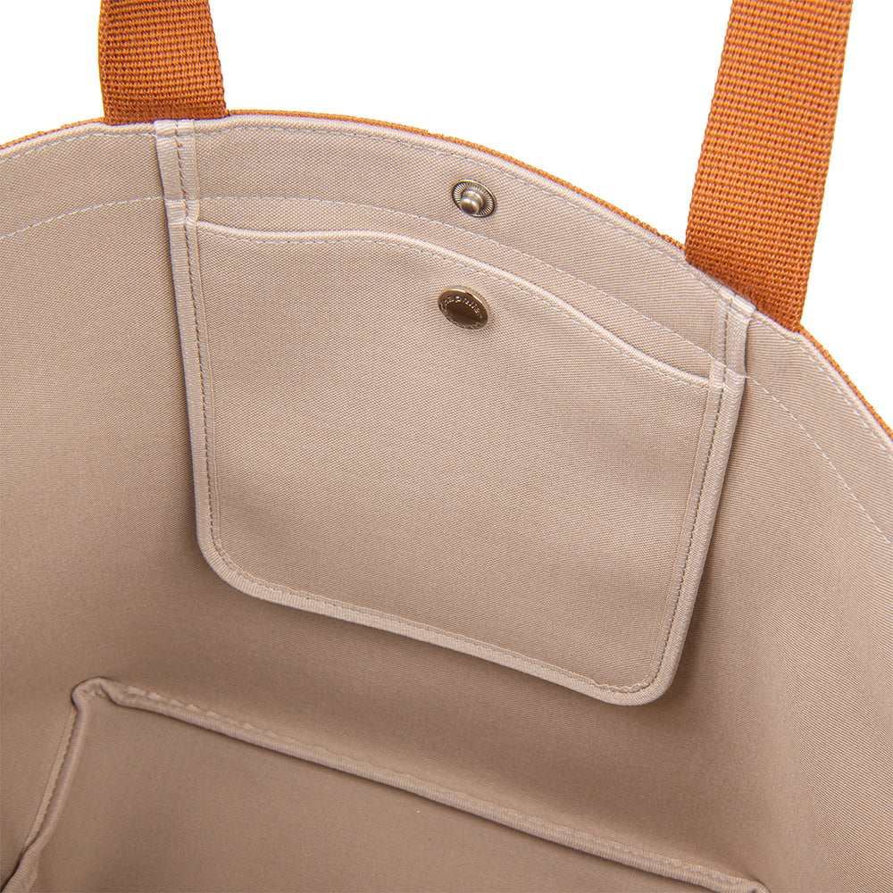 エルベシャプリエ Herve Chapelier 708GP(コーテッドキャンバススクエアトートA4サイズ(ML))