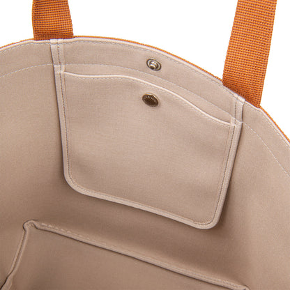 エルベシャプリエ Herve Chapelier 708GP(コーテッドキャンバススクエアトートA4サイズ(ML))