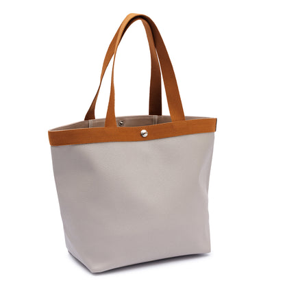エルベシャプリエ Herve Chapelier 708GP(コーテッドキャンバススクエアトートA4サイズ(ML))