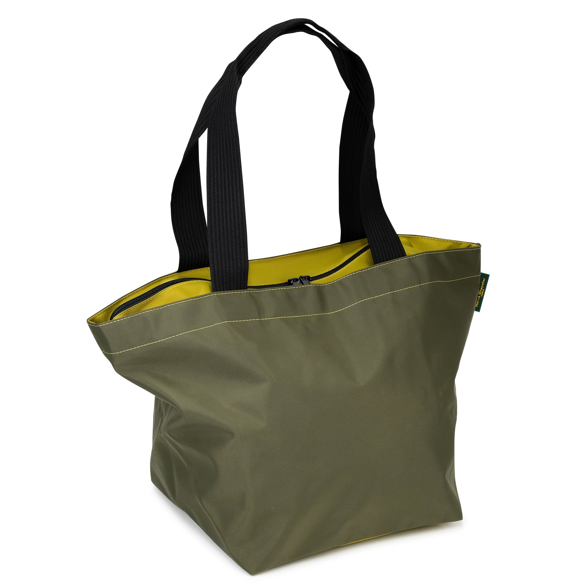 最終値下げ！Hervé Chapelier イエローシルク カシミアパシュミナ Herve Chapelier（エルベシャプリエ） Herve Chapelier Shopping bag