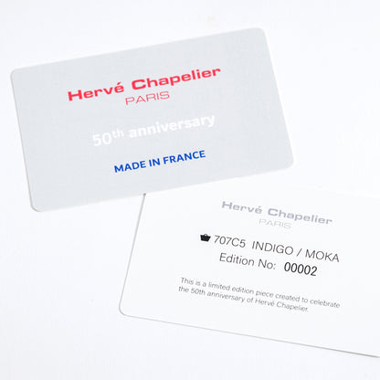 【50周年限定モデル】 エルベシャプリエ Herve Chapelier 707C5　タラマ×モカ(舟型トートM)　